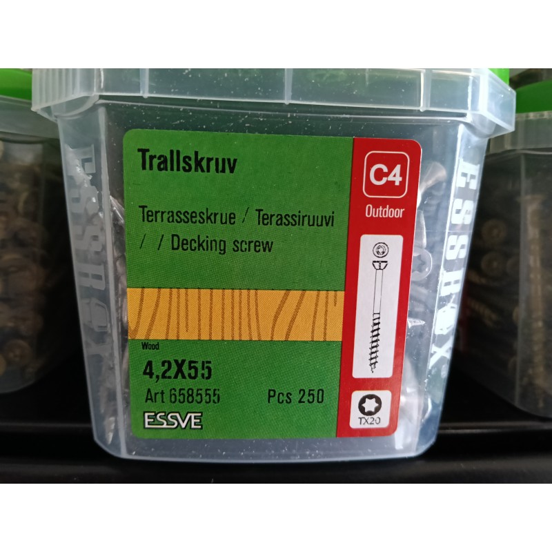 WKRĘT TARAS. DECKING 4,2x55  CORRS  /250/   658555